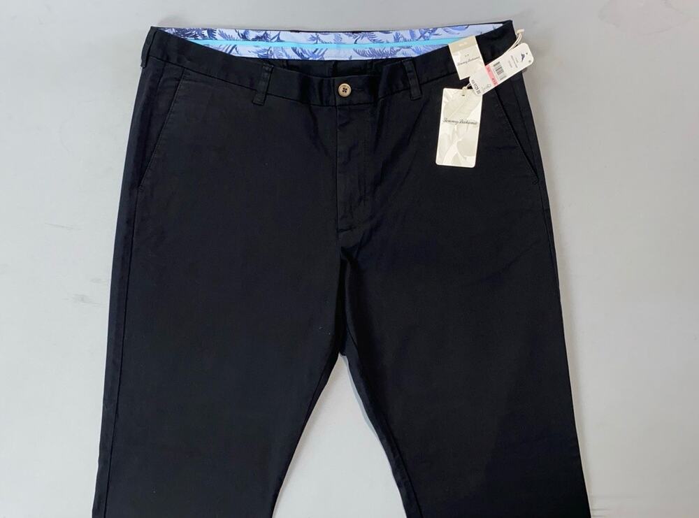 Tommy Bahama Men's Boracay Flat Front Cotton/Tencel Chino Pants. 40X32, NWT $129